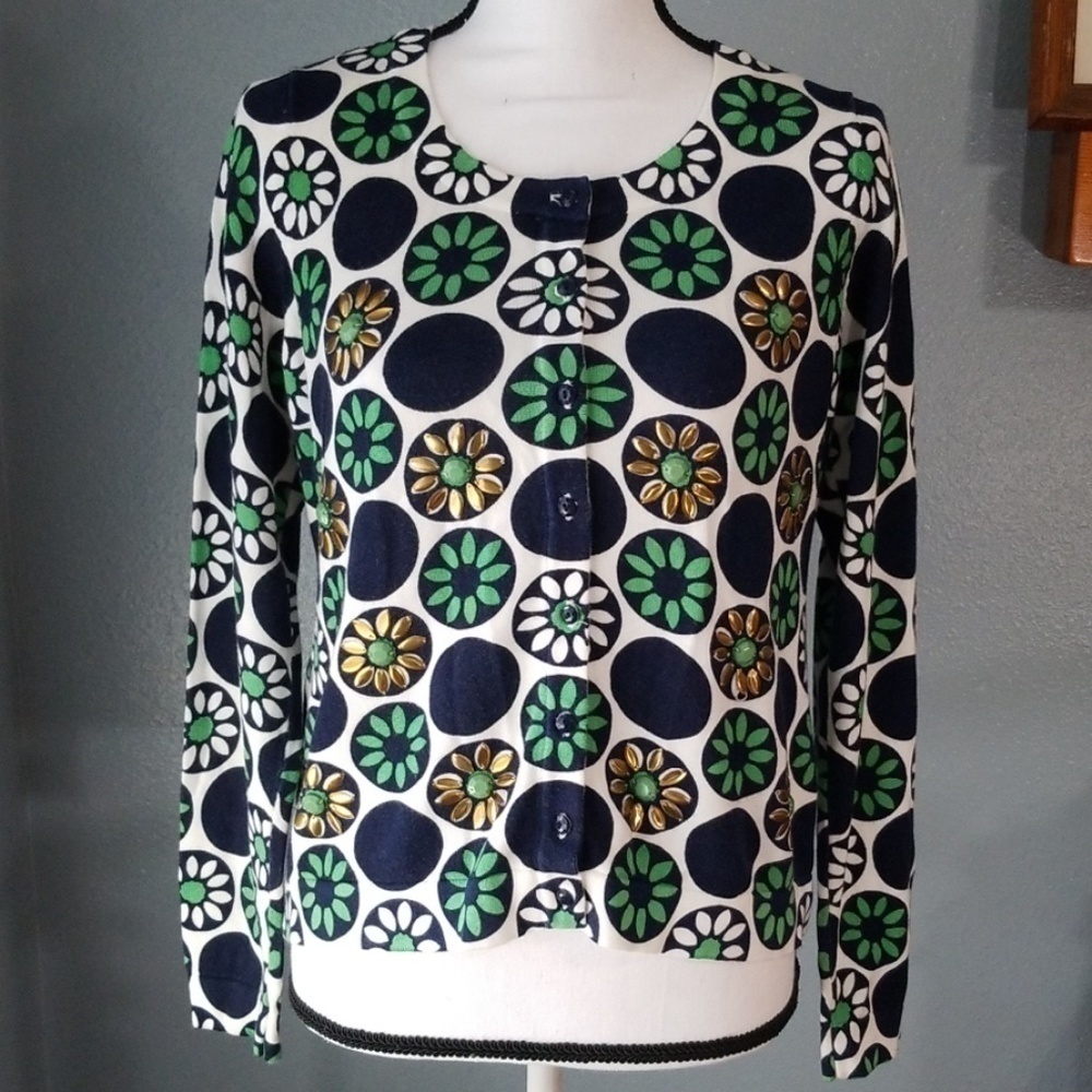 Charter Club Embellished Cardigan Petite - Picture 3 of 8